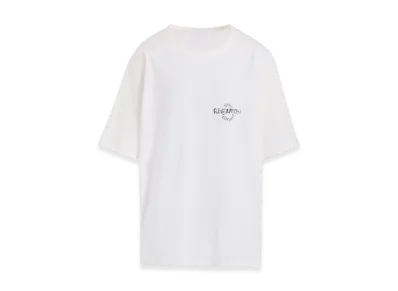 Yohji Yamamoto High Gauge Single Jersey R-Logo PT T A "White"
