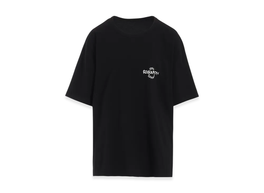 Yohji Yamamoto High Gauge Single Jersey R-Logo PT T A "Black"