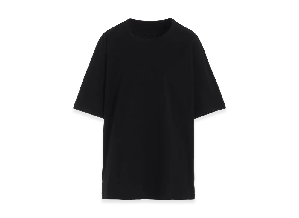 Yohji Yamamoto High Gauge Single Jersey R-Logo PT T B "Black"