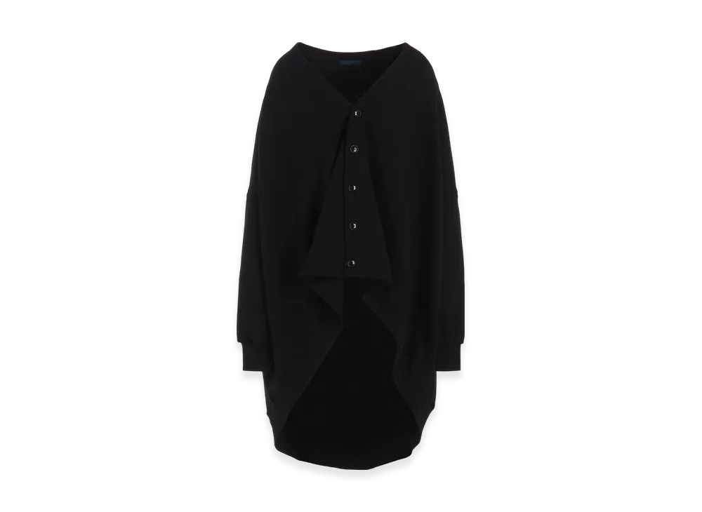 Yohji Yamamoto Liy/C French Terry R-Big Silhouette Cd "Black"