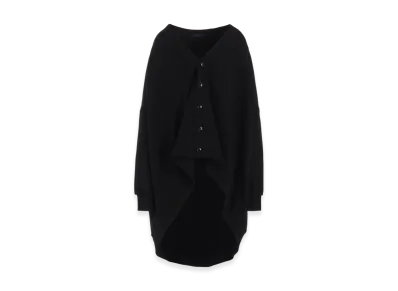 Yohji Yamamoto Liy/C French Terry R-Big Silhouette Cd "Black"