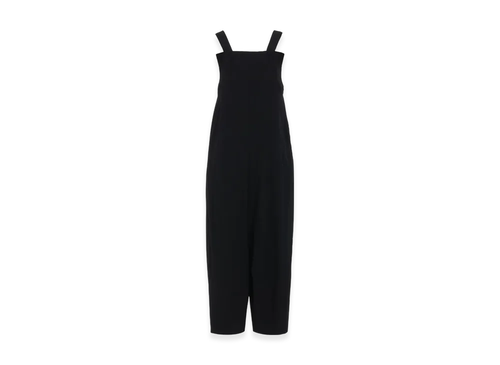 Yohji Yamamoto Gabardine Overalls Pants "Black"