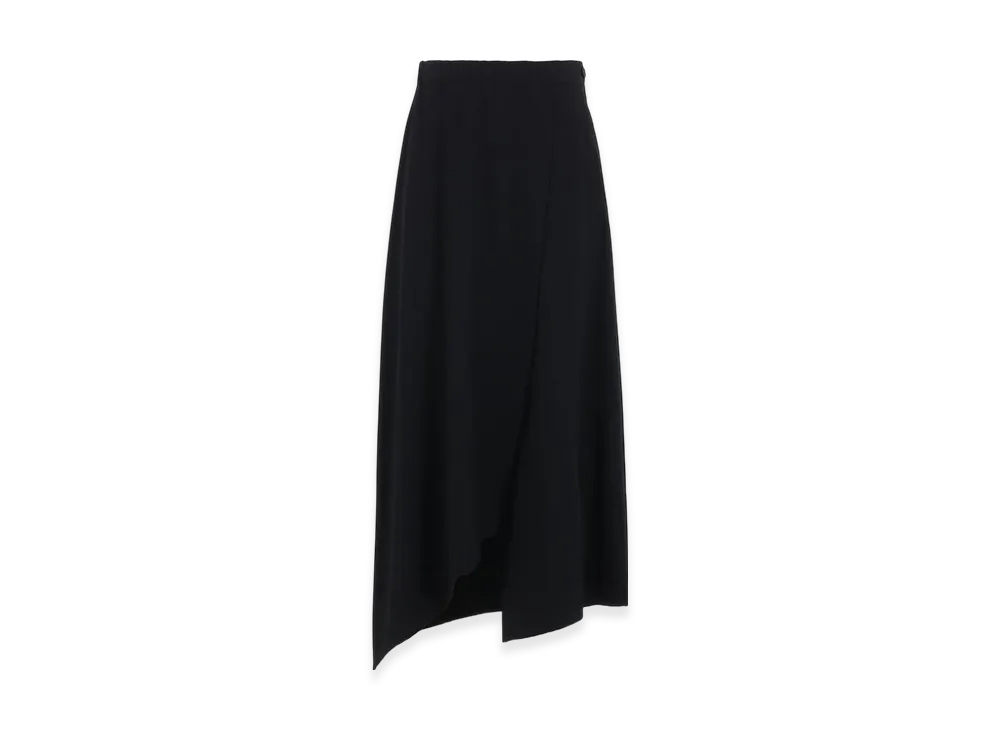 Yohji Yamamoto Gabardine Asymmetry Pants "Black"