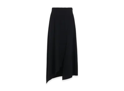 Yohji Yamamoto Gabardine Asymmetry Pants "Black"