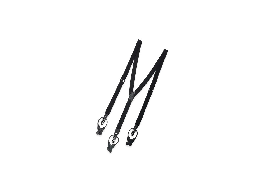 Yohji Yamamoto 20Mm 2Way Suspender "Black"