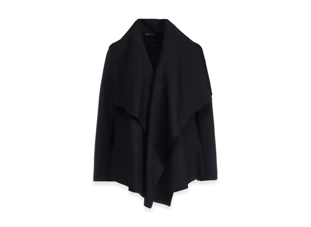 Yohji Yamamoto Wool Gabardine Jkt "Black"