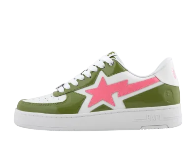 A BATHING APE Women's BAPE STA ICON #2 "Green"