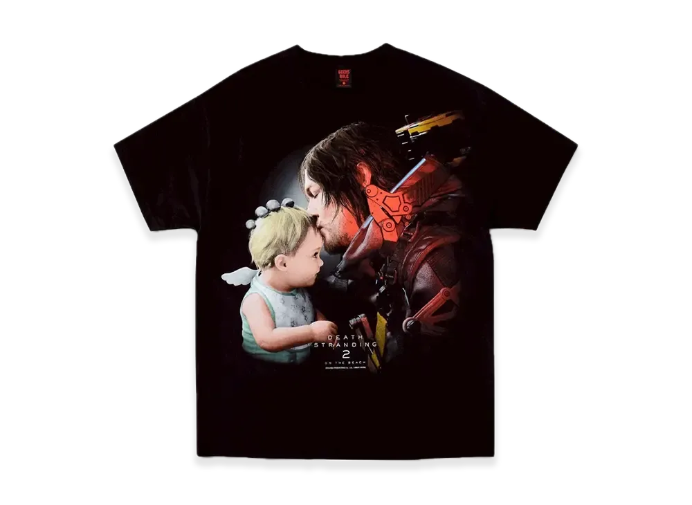 DEATH STRANDING : × GEEKS RULE Tシャツ XXL Geeks Rule x DEATH STRANDING 2 ON THE BEACH 15 Silkscreen