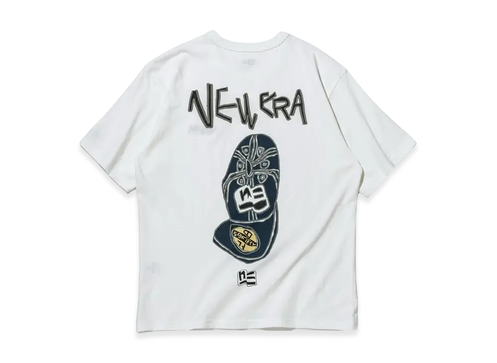 NEW ERA x Shohei Ochiai Short Sleeve Washed Cotton T-shirt Cap "Off White"