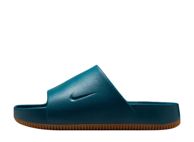 Nike Calm Slide "Blue Force/Gum Medium Brown"