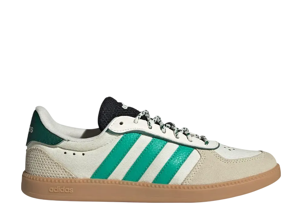adidas Women's Breaknet Sleek "Off White/Court Green/Core Black"