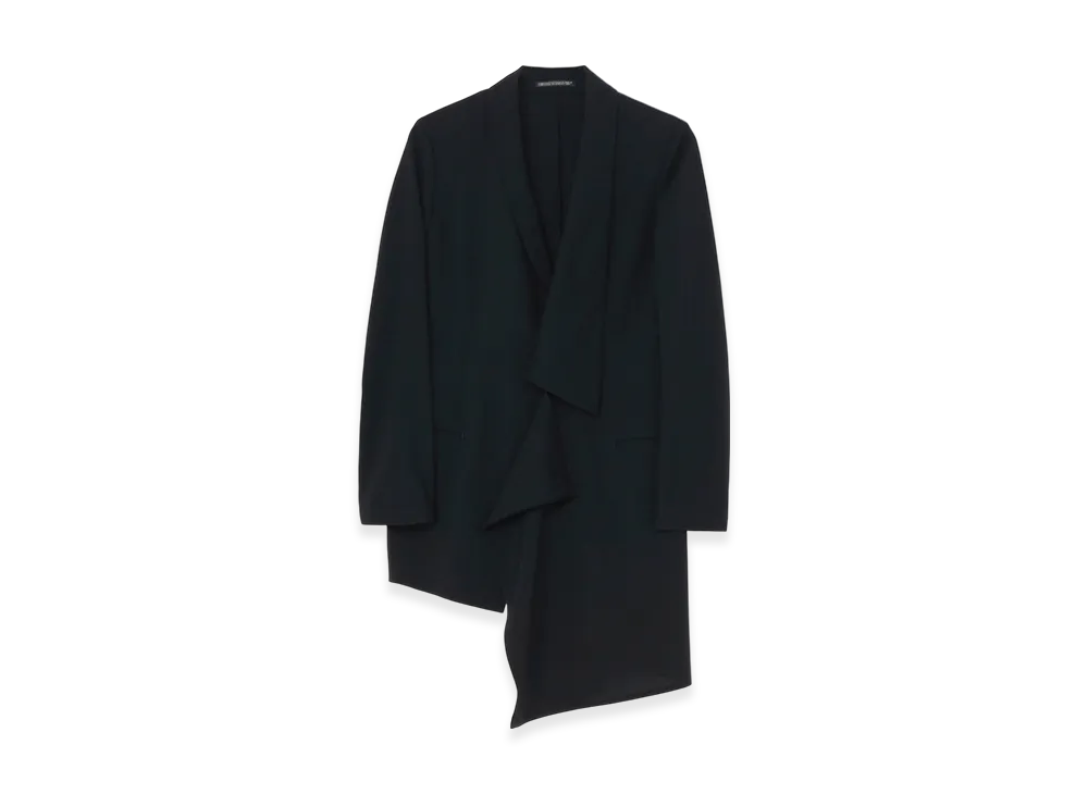 Yohji Yamamoto Wool Nbalanced Jacket "Black"