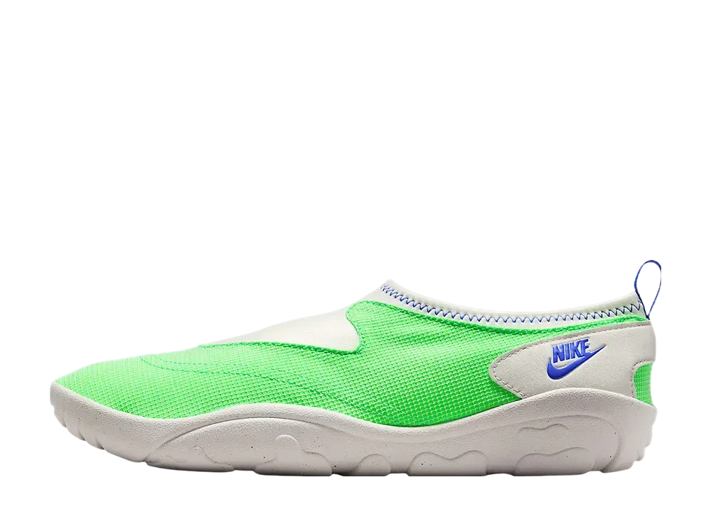 ナイキ アクア ターフ "グリーンストライク/プラチナムティント/レーサーブルー"
