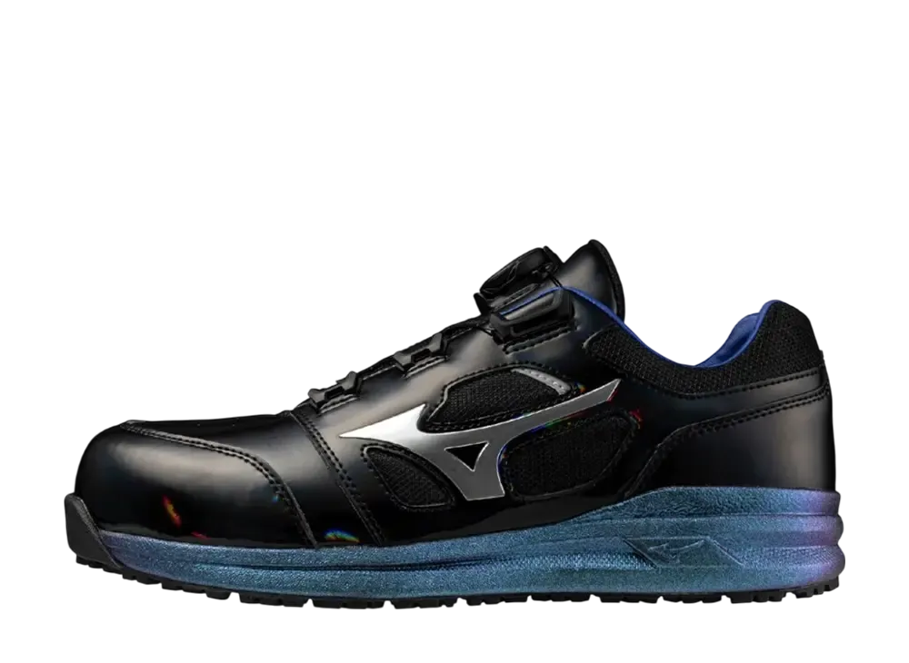 ミズノ オールマイティLSII 52L ボア "ホログラムブラック/シルバー/ブルー"