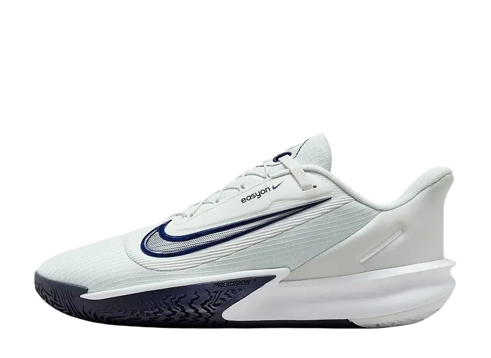 ナイキ プレシジョン7 イージーオン "フォトンダスト/ホワイト/ミッドナイトネイビー"