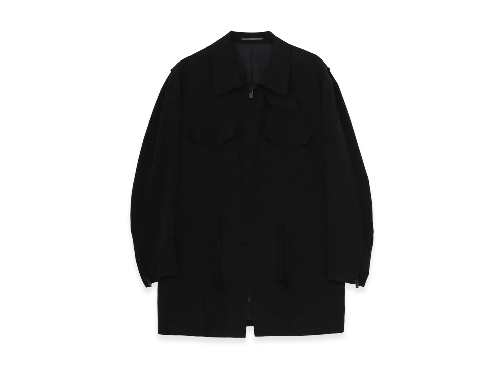 Yohji Yamamoto POUR HOMME Ta Tuxedo Blouson With Waist String "Black"