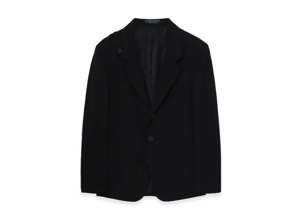 Yohji Yamamoto POUR HOMME Regulation Gabardine 5Buttons Jacket "Black"
