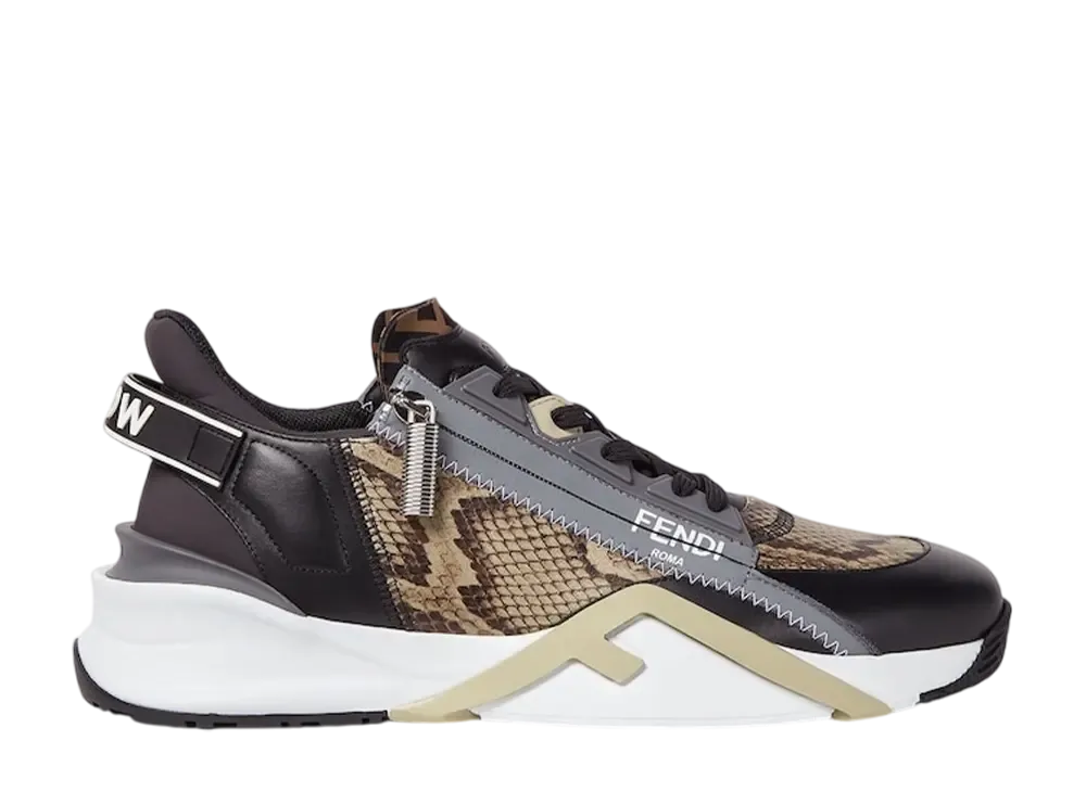 フェンディ フロー スニーカー "グリーン"