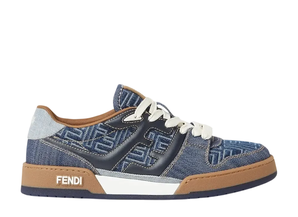 フェンディ マッチ スニーカー "ブルー"
