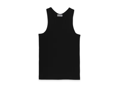 Yohji Yamamoto POUR HOMME Cotton Single Jersey x Tank Top "Black"