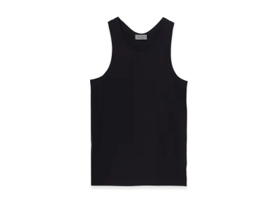Yohji Yamamoto POUR HOMME Cotton Single Jersey x Tank Top "Navy"