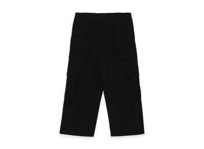 Yohji Yamamoto POUR HOMME Wool Gabardine Pocket Detail Pants "Black"