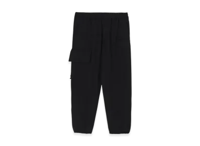 Yohji Yamamoto POUR HOMME Regulation Cellulose Gabardine Rib Flappocket Pants "Black"