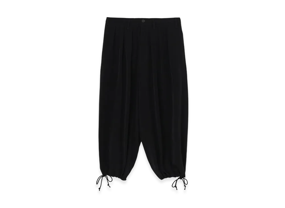 Yohji Yamamoto POUR HOMME Ta Tuxedo Slim Ballon Pants "Black"