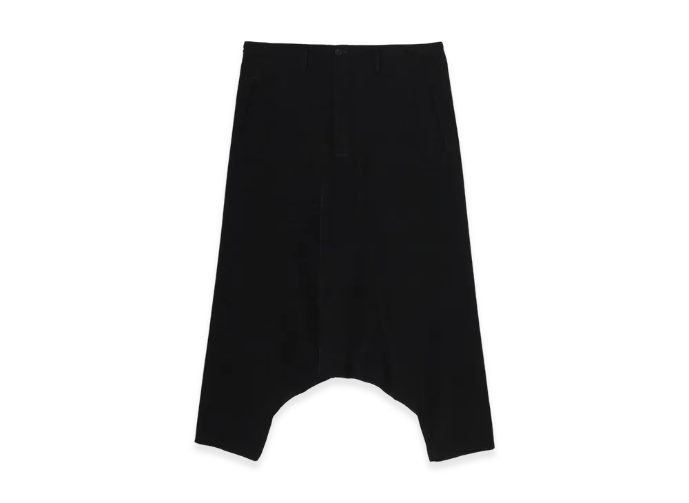 Yohji Yamamoto POUR HOMME Ta Tuxedo Gusset Sarrouel Pants "Black"