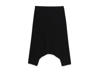 Yohji Yamamoto POUR HOMME Ta Tuxedo Gusset Sarrouel Pants "Black"