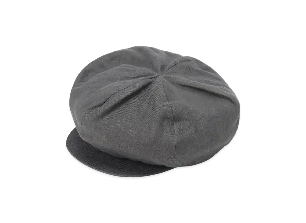 Yohji Yamamoto POUR HOMME 40/1 Linen Twill Casquette "Gray"