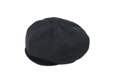 Yohji Yamamoto POUR HOMME 40/1 Linen Twill Casquette "Black"