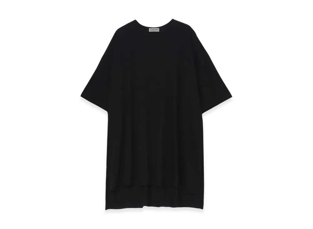 Yohji Yamamoto POUR HOMME Diorama Jersey Short Sleeve Big T "Black"