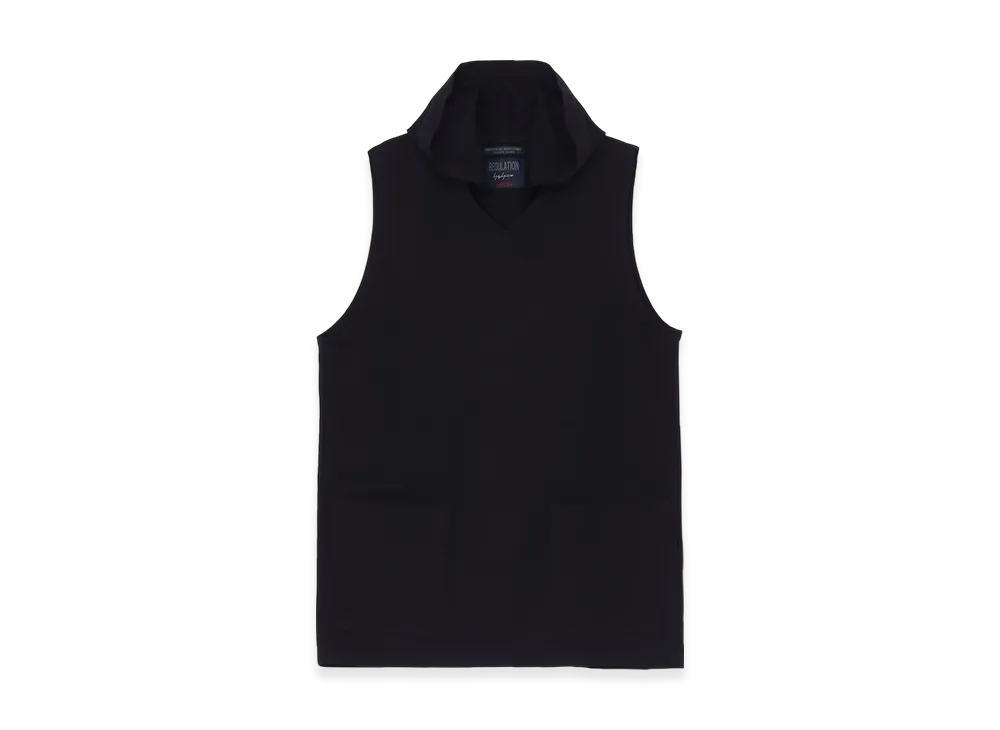 Yohji Yamamoto POUR HOMME Regulation Jersey Hooded Vest "Black"