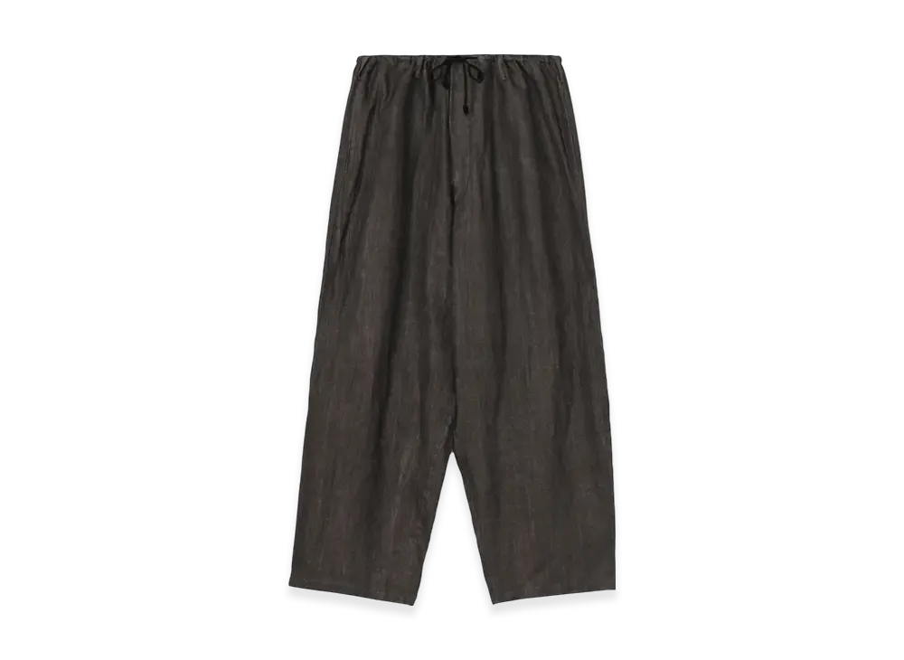 Yohji Yamamoto POUR HOMME Ink Dyed Twill Standard Cord Pants "Gray"