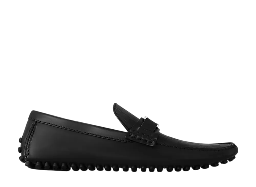 ルイヴィトン ホッケンハイム モカシン "ノワール"