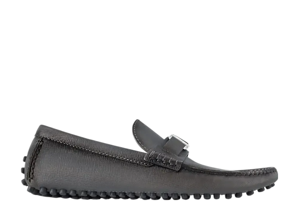 ルイヴィトン ホッケンハイム ローファー "グレー"