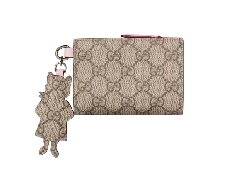 グッチ x ヒグチユウコ バイカラー スモール ウォレット ソフト GG グッチ x ヒグチユウコ バイカラー スモール ウォレット ソフト GG