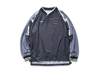 F.C.Real Bristol L/S Oversized Game Shirt "Black"