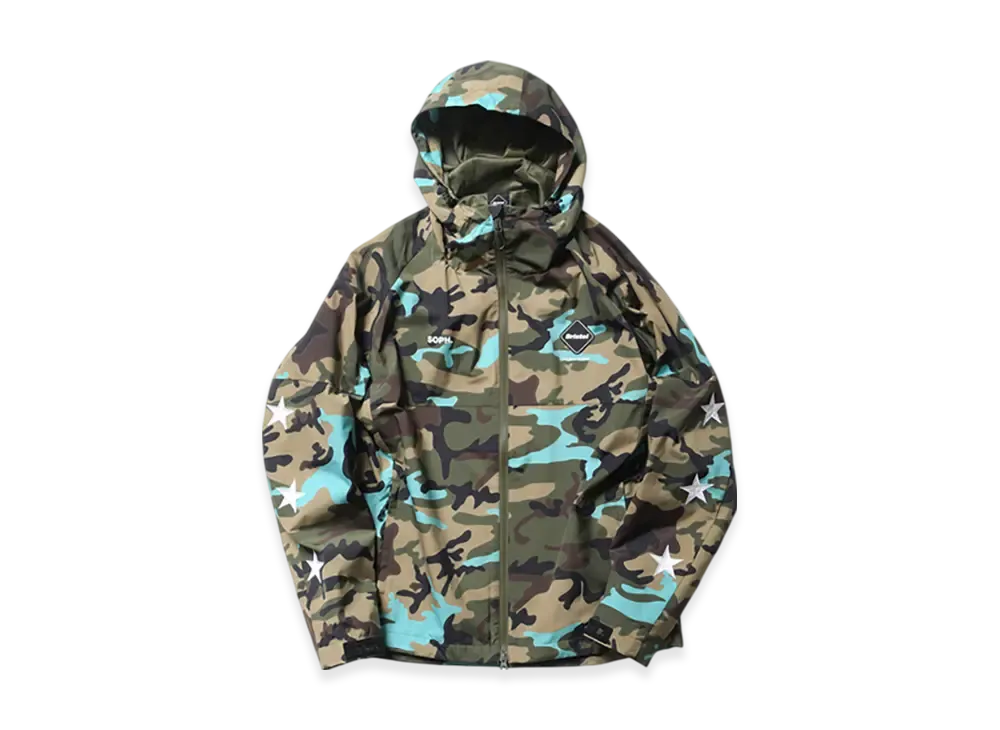 F.C.Real Bristol Camouflage Team Jacket "Khaki"