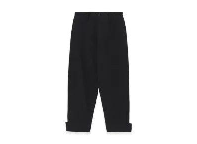 Yohji Yamamoto POUR HOMME C/Zaza Cloth Belted Hem Pants "Black"