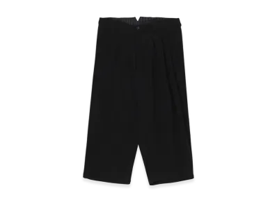 Yohji Yamamoto POUR HOMME 12M Silk Decine Unbalanced Pants "Black"