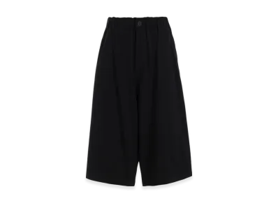 Yohji Yamamoto POUR HOMME Tufcot C/L Jersey Half Pants A "Black"