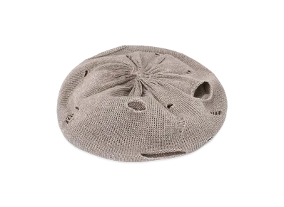 Yohji Yamamoto POUR HOMME Jersey Damaged Beret "Grey"