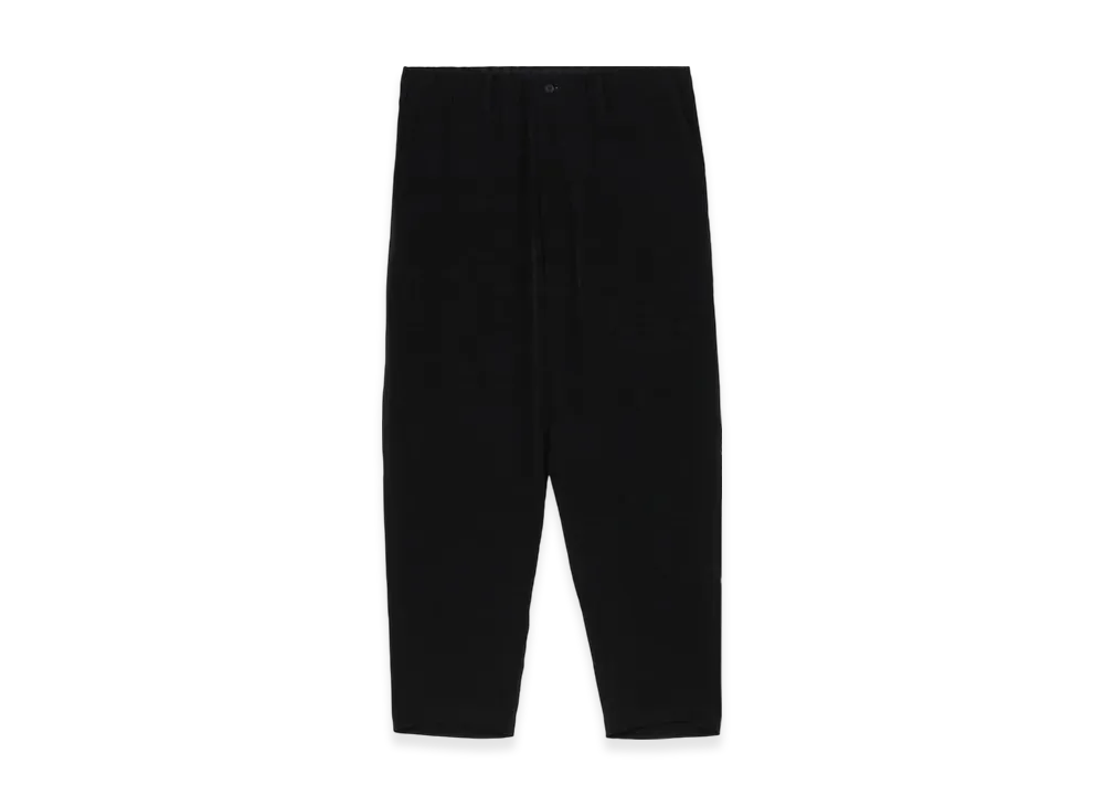 Yohji Yamamoto POUR HOMME Ta Tuxedo Double Stitch Pants "Black"