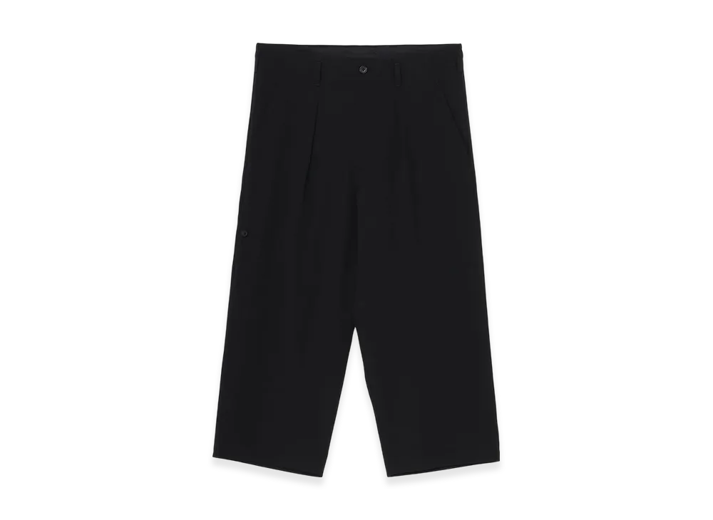 Yohji Yamamoto POUR HOMME Wool Gabardine R Coin Pocket Pants "Black"