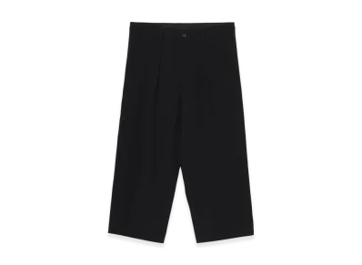 Yohji Yamamoto POUR HOMME Wool Gabardine R Coin Pocket Pants "Black"