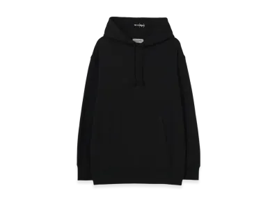 Yohji Yamamoto POUR HOMME 30/10 Fleece Signature Embroidery Hoodie "Black"
