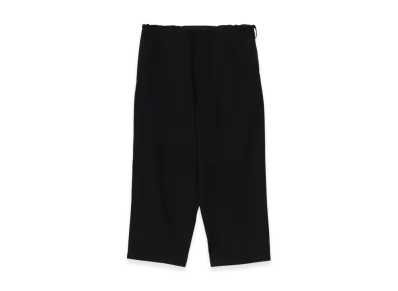 Yohji Yamamoto POUR HOMME Wide Twill Standard String Pants "Black"