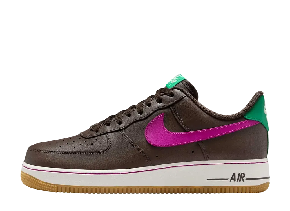 Nike Air Force 1 Low "Baroque Brown/Vivid Purple"